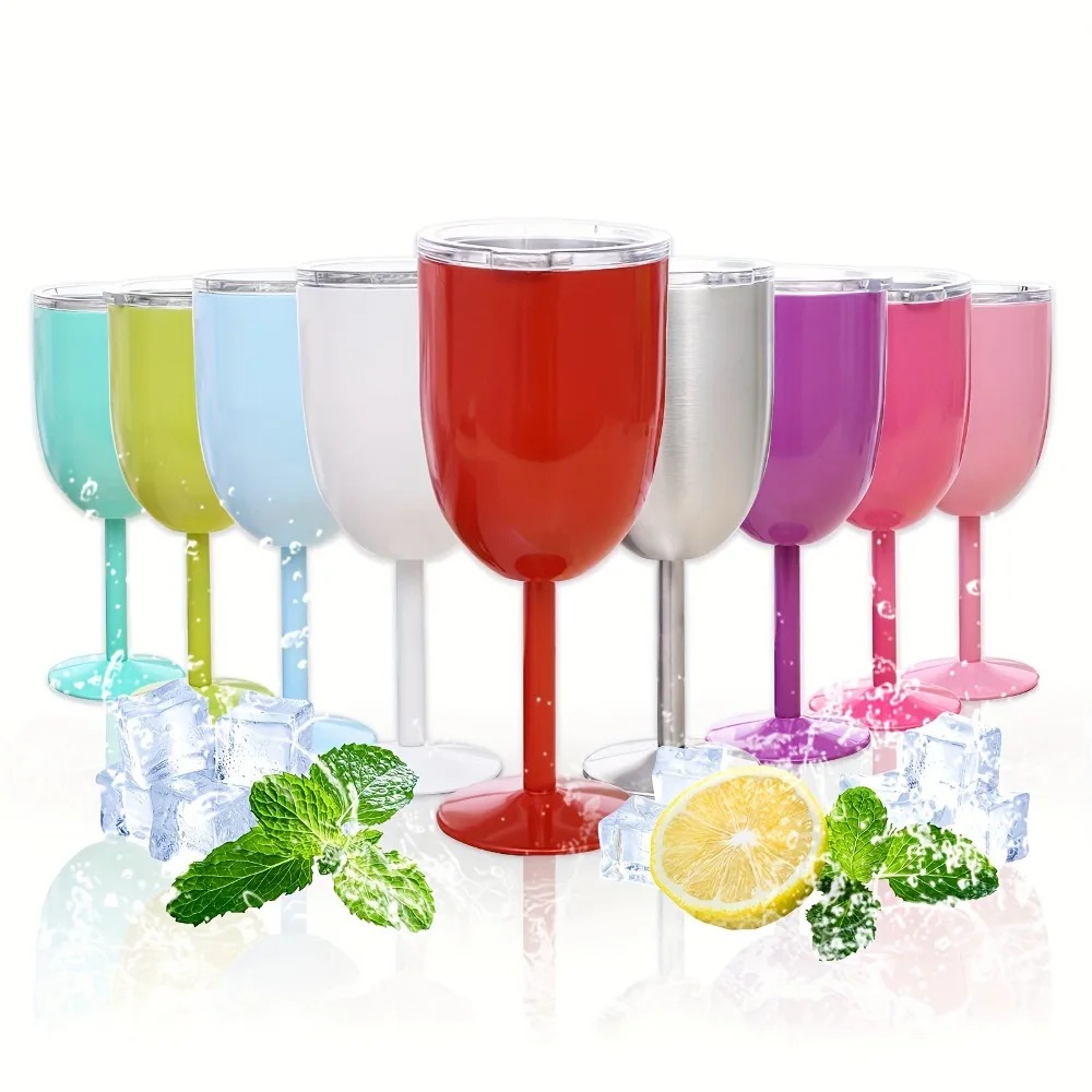 Double Wall Mug - Edelstahl Wein becher Qualität Herbst Pevention