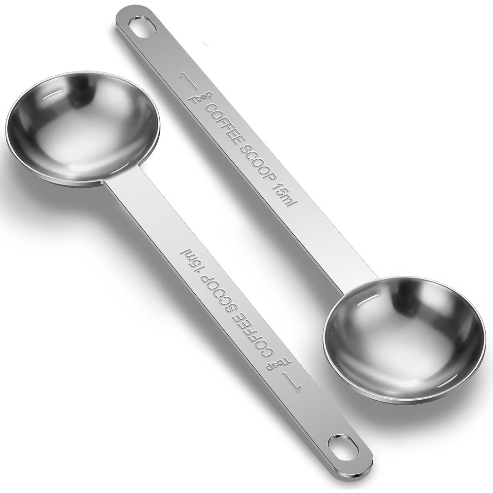 Coffee Tea Spoon - Edelstahl-Kaffeelöffel mit langem Griff, 15 ml,