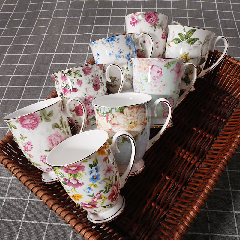 Coffee Tea English - Kreative Bone China Becher Haushalt Wasser