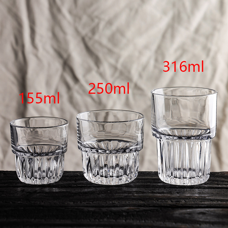 Coffee Tea Pictures - 155ml/250ml/316ml Kaffeetasse hitze beständige Glas becher