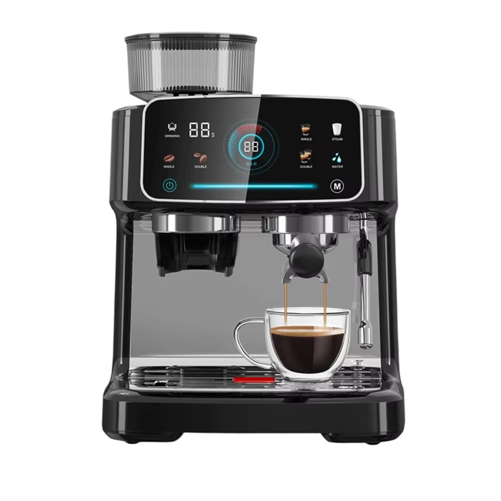 Coffee & Tea Haus - Verbesserte Version Hocheffiziente Extraktion Hochleistungs-Espressomaschine Kommerzielle