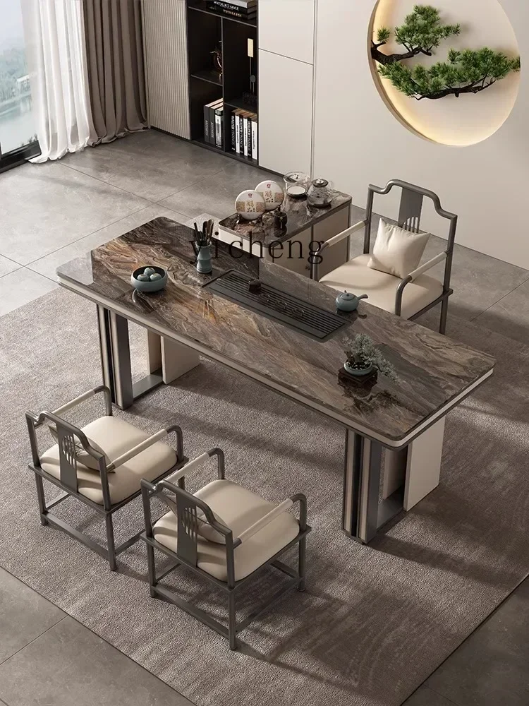 Tea & Coffee Quận 1 - r5.13 Luxuriöser Steinplatten-Teetisch Großer Teetisch Einfacher