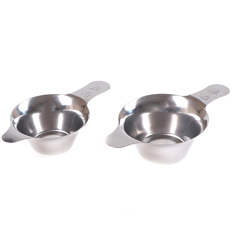 Tea Strainer Mesh - ● 1 Stück Wiederverwendbarer Edelstahl-Teefilter Feinmaschiger