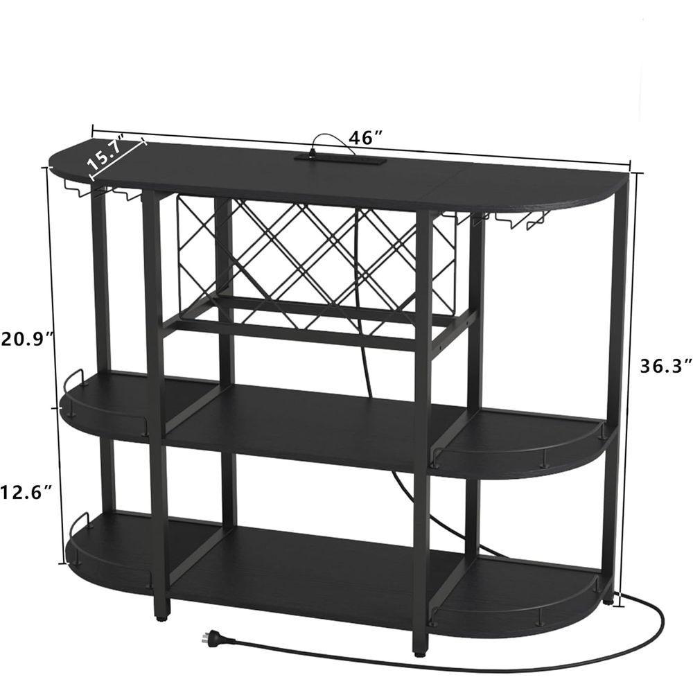 Schwarzer 3-stufiger Couchtisc – Coffee & Tea Haus Bewertung und Preis