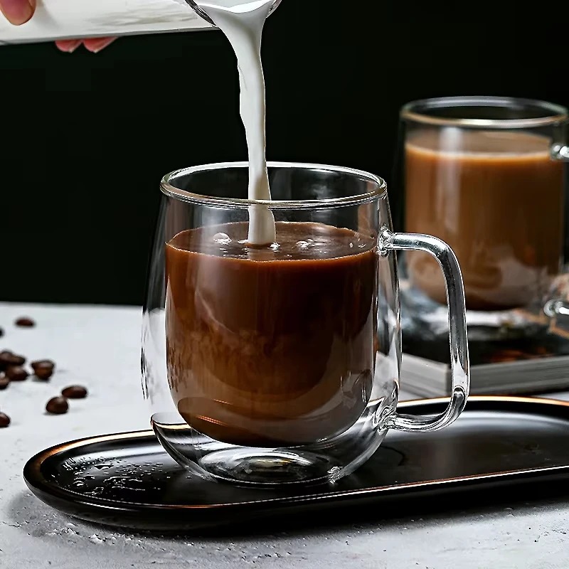 Doppelwandige Glasbecher mit H – Double Wall Mug Bewertung und Preis