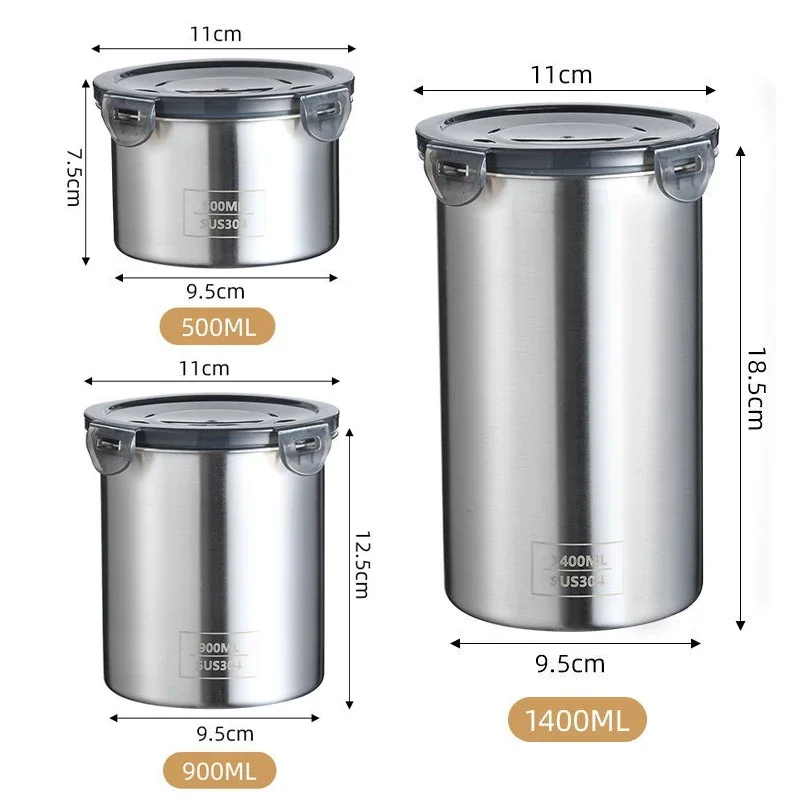 Edelstahl Lebensmittel Behälte – Coffee Bean And Tea Leaf Bewertung und Preis