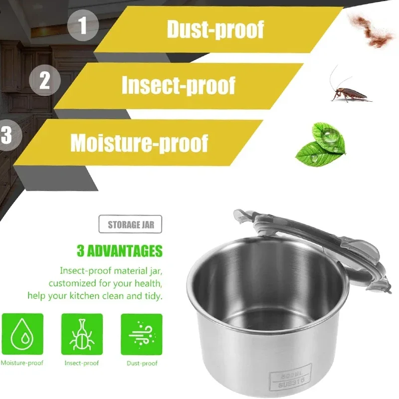 Edelstahl Lebensmittel Behälte – Coffee Bean And Tea Leaf Bewertung und Preis