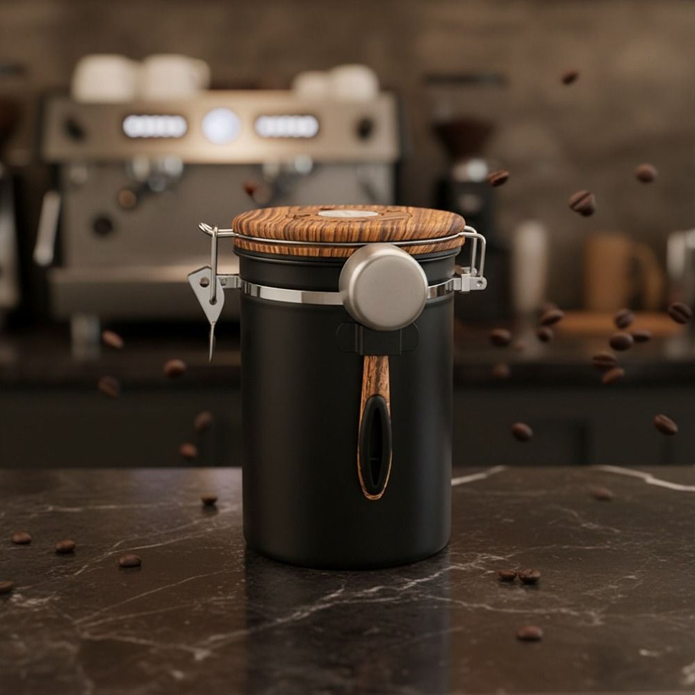 Kaffeebohnen-Aufbewahrungstank – Coffee Bean And Tea Leaf Bewertung und Preis