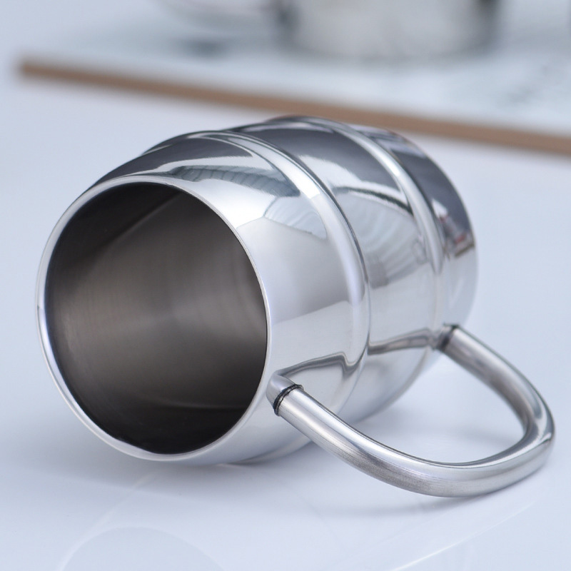 Edelstahl Bier becher Laser ge – Coffee Tea Logo Bewertung und Preis