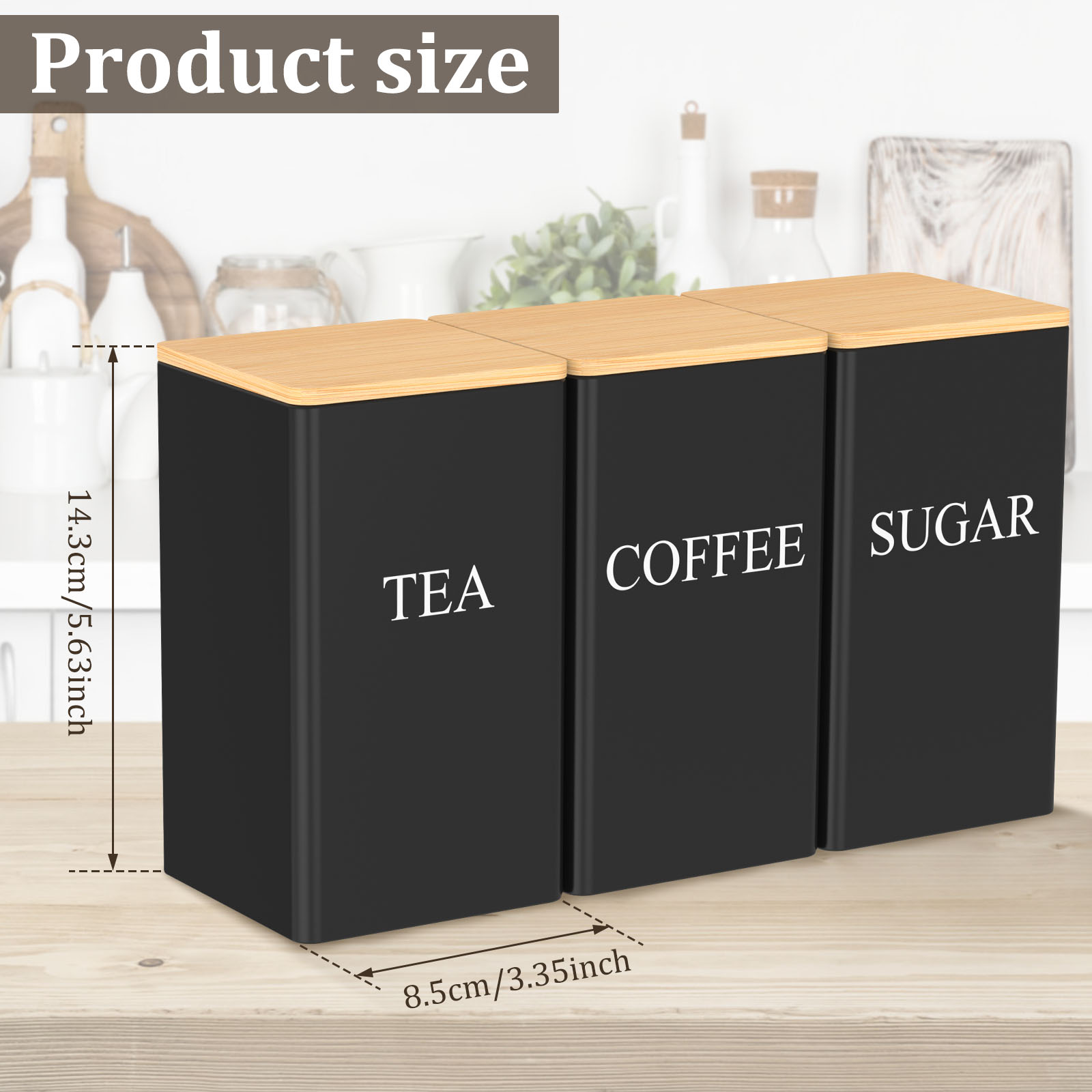 1000-ml-Set für Kaffee, Tee un – Coffee Tea Sugar Set Bewertung und Preis