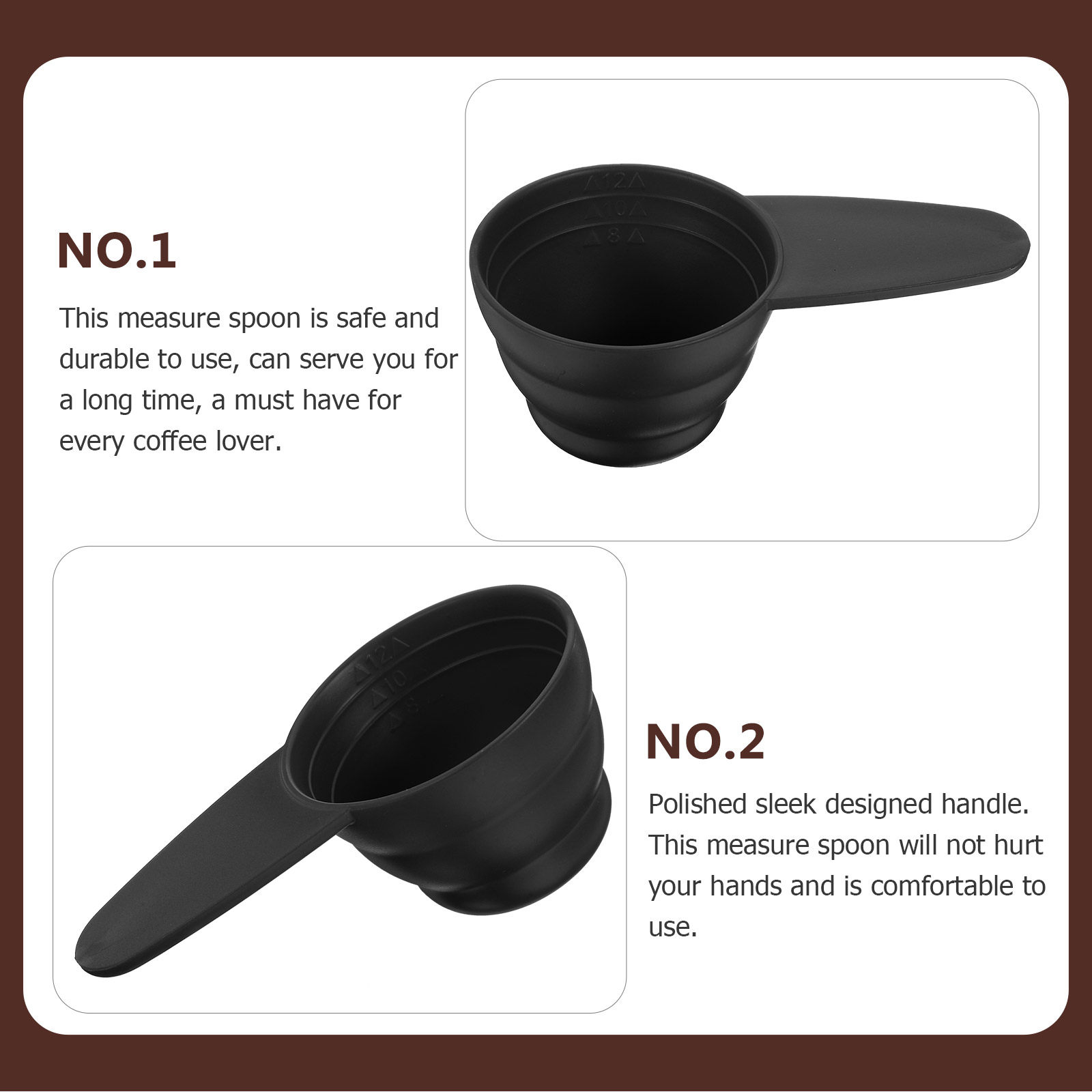 5-teiliges Messlöffel-Set mit  – Coffee Tea Spoon Bewertung und Preis