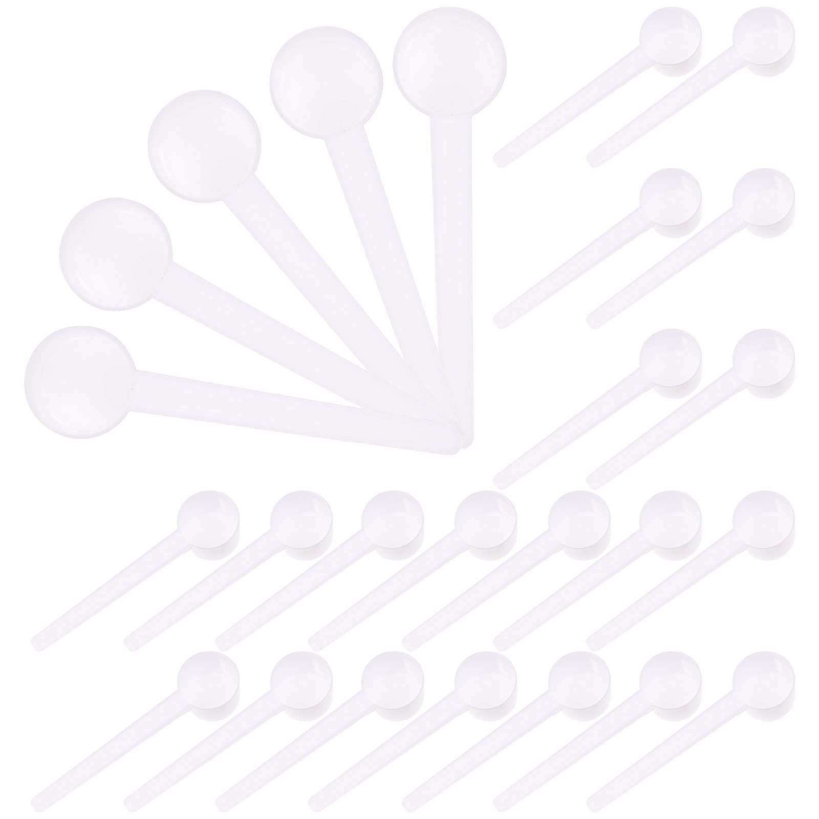 100 Stück 5G Kunststoff-Messlö – Coffee Tea Spoon Bewertung und Preis