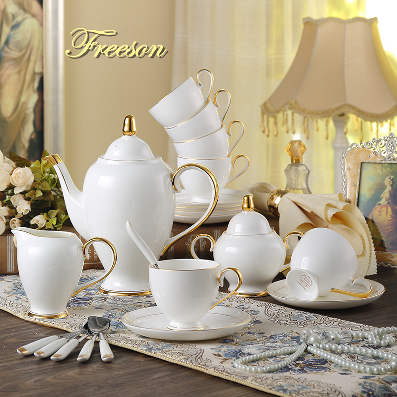 Gnade Knochen China Kaffee Set – Coffee Tea Sugar Set Bewertung und Preis