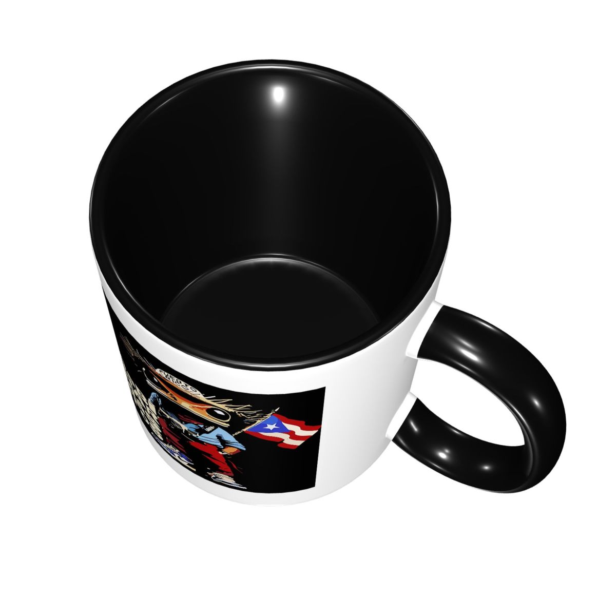 Bad Bunny DTMF Debi Tirar Mas  – Coffee Tea Cup Foto Bewertung und Preis