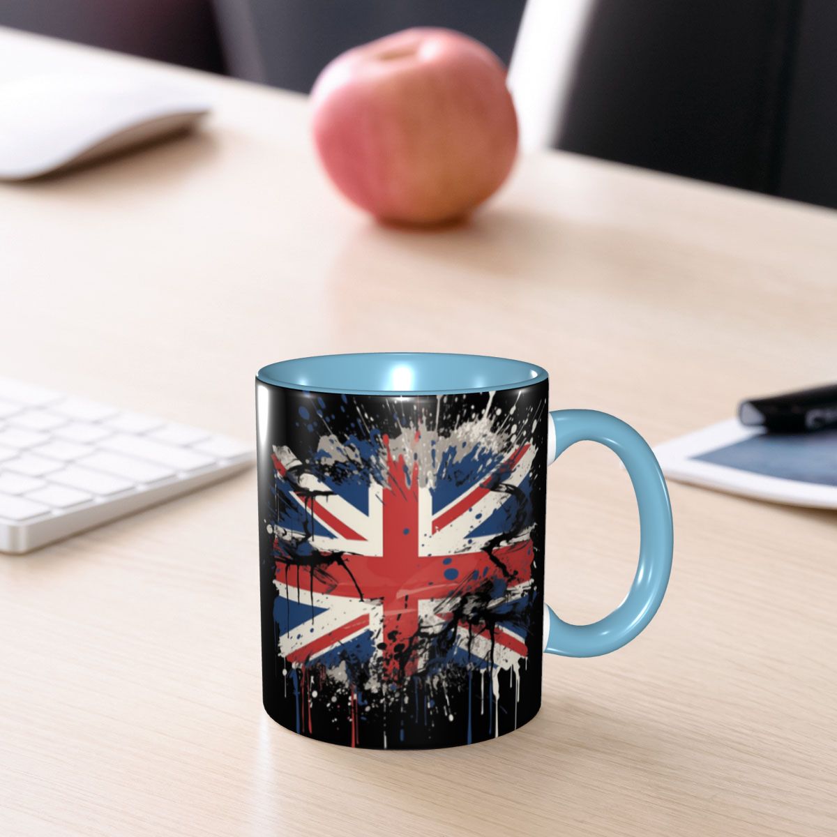 Tasse mit Union Jack-Flagge de – Coffee Tea Uk Bewertung und Preis