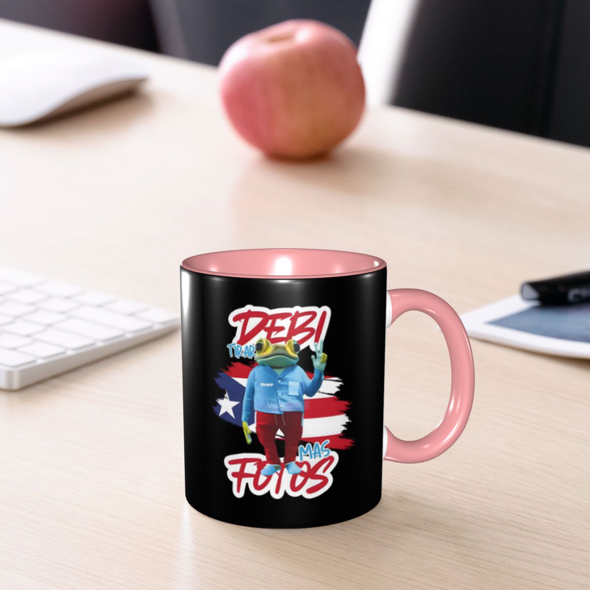 Bad Bunny DTMF Debi Tirar Mas  – Coffee Tea Cup Foto Bewertung und Preis