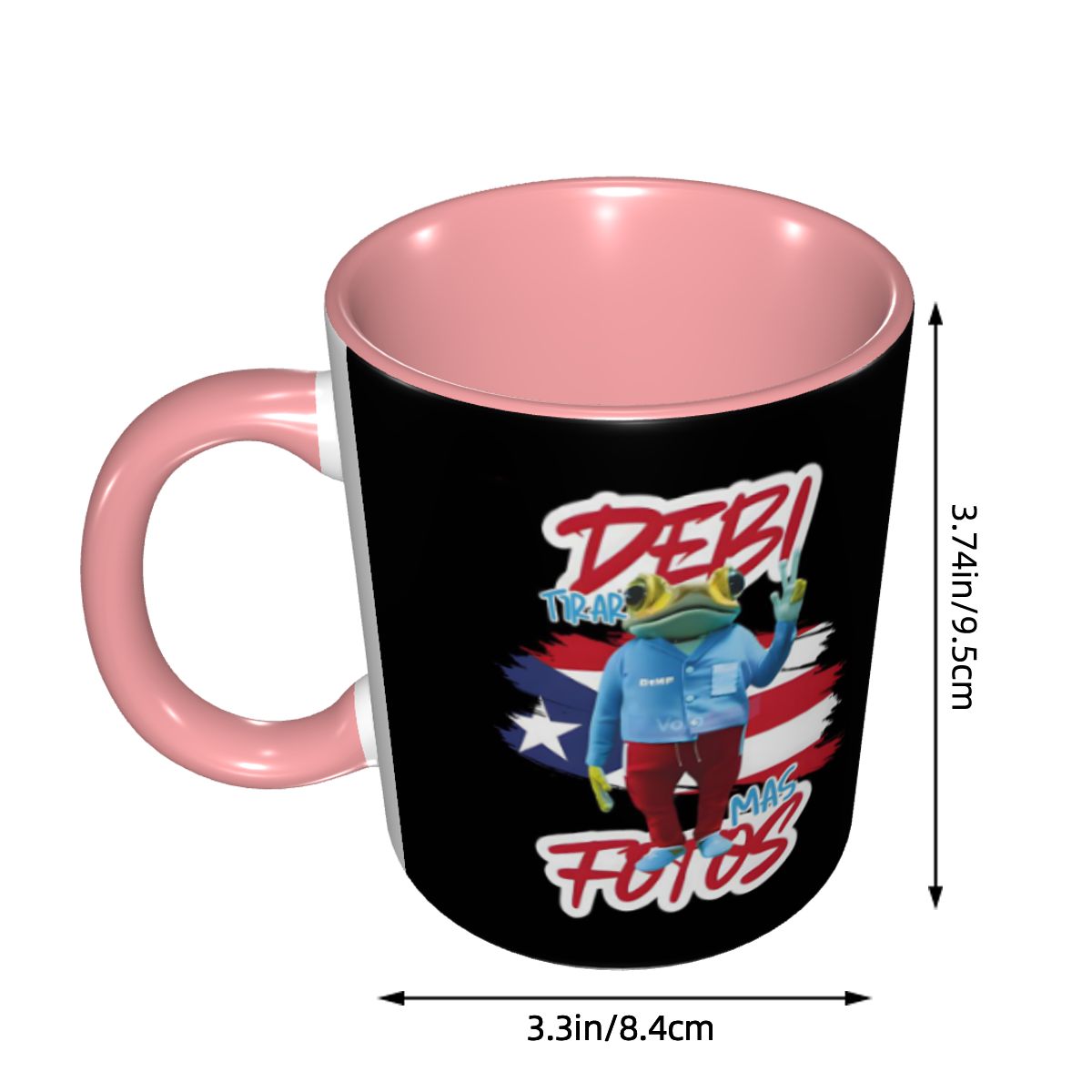 Bad Bunny DTMF Debi Tirar Mas  – Coffee Tea Cup Foto Bewertung und Preis