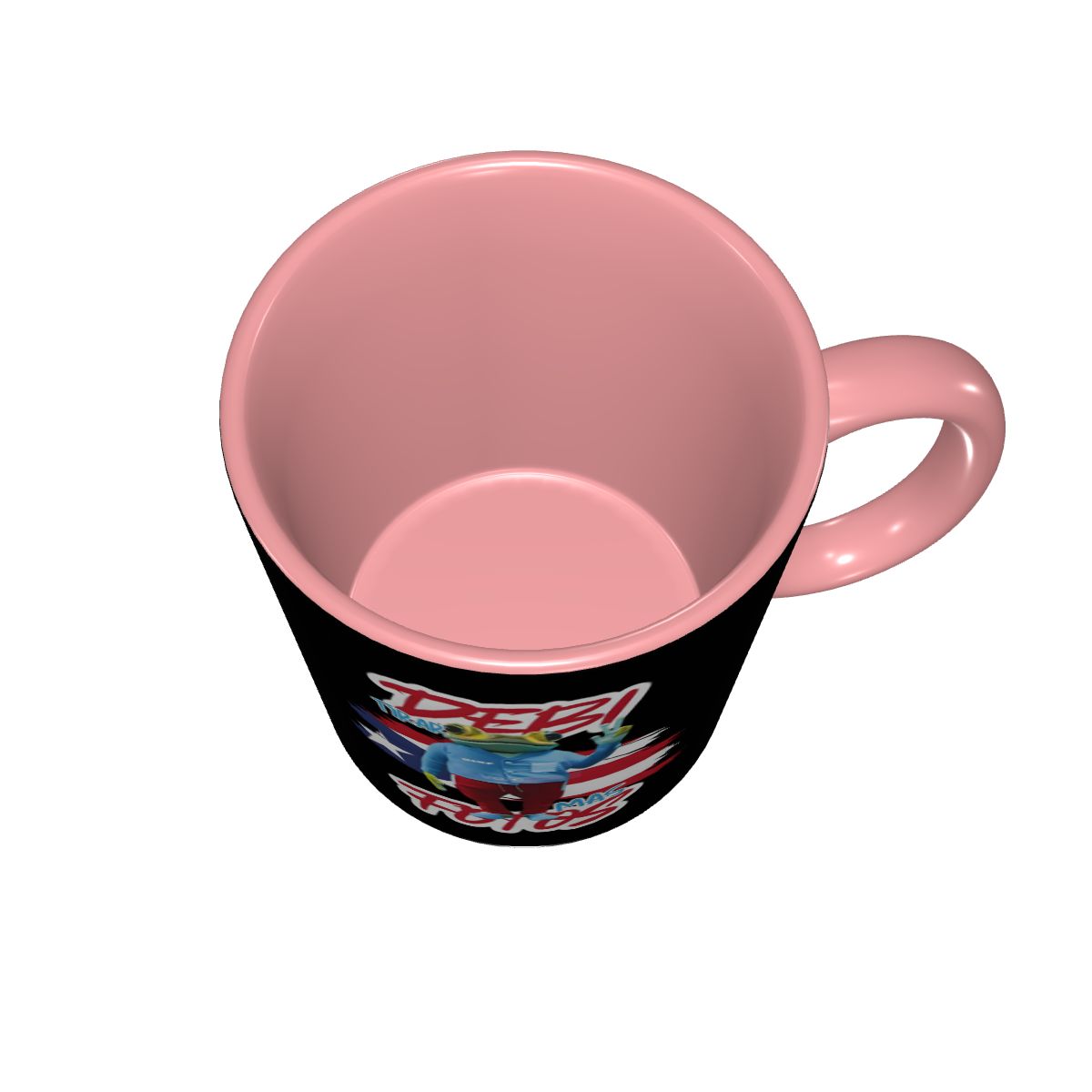 Bad Bunny DTMF Debi Tirar Mas  – Coffee Tea Cup Foto Bewertung und Preis