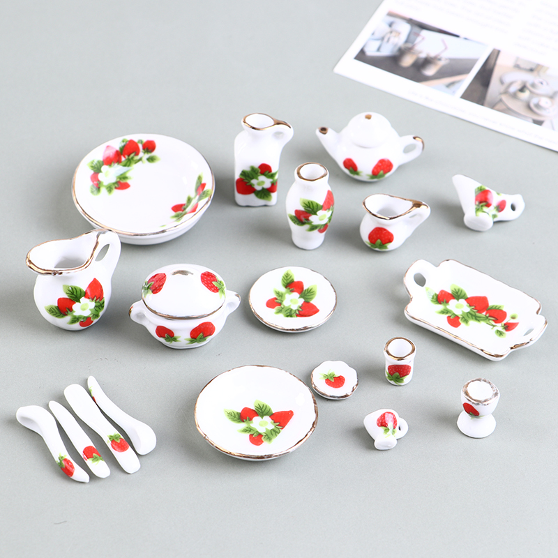 1 Set 1:12 Miniatur Puppe Haus – Coffee Tea Sugar Set Bewertung und Preis