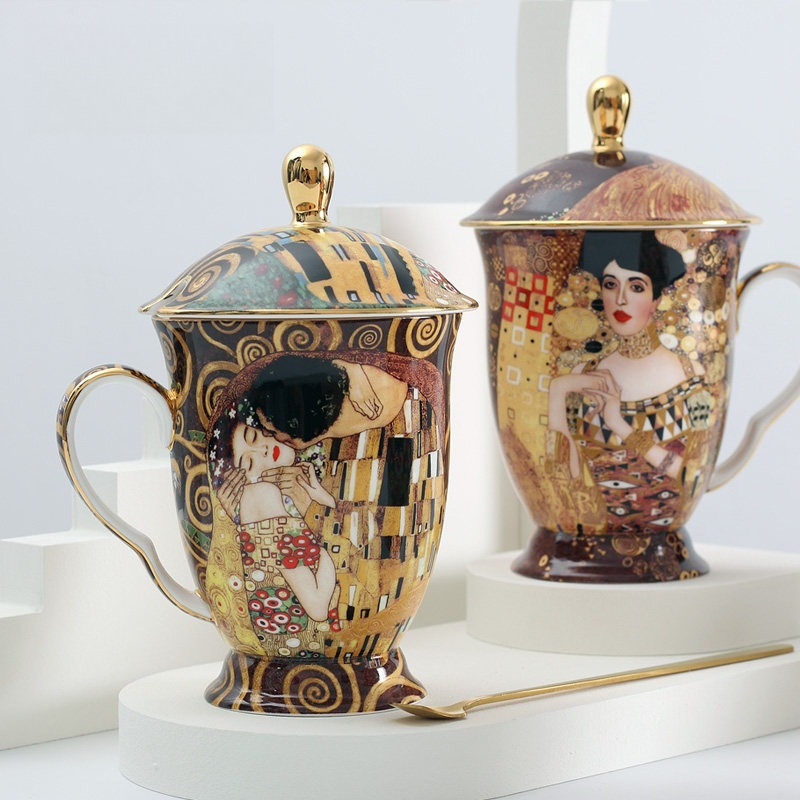 Europäische Keramiktasse mit D – Coffee Tea Spoon Bewertung und Preis
