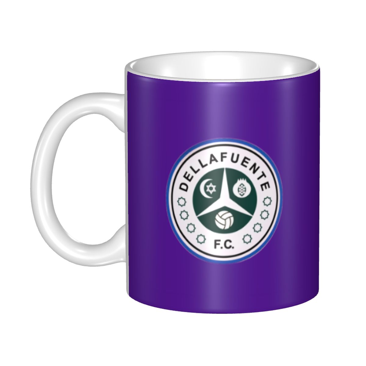 Personalisierte Dellafuente FC – Coffee Tea Logo Bewertung und Preis