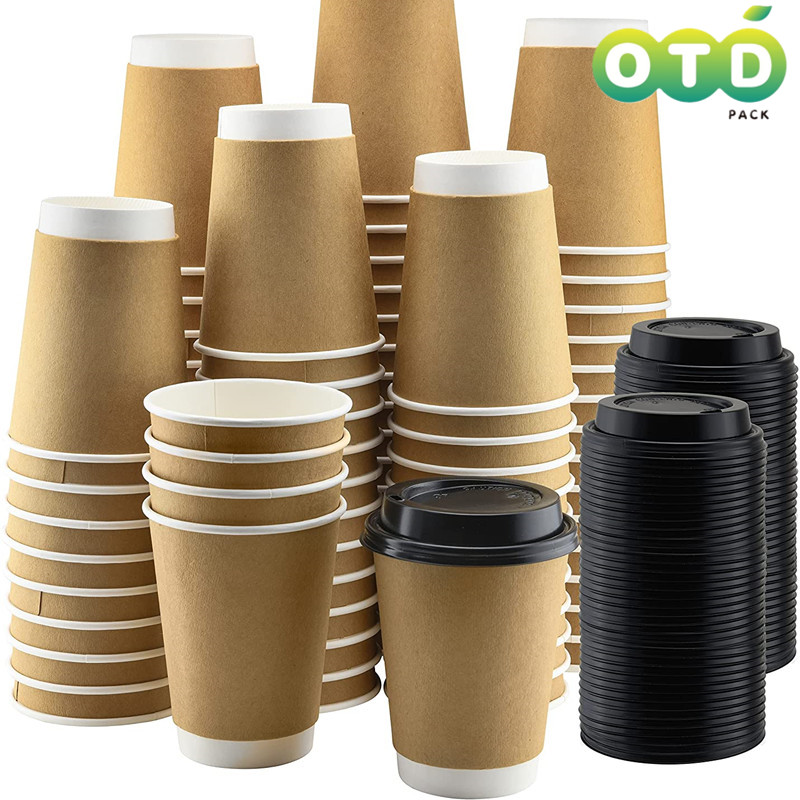 Doppelwandiger Pappbecher mit  – Wallpaper Coffee And Tea Bewertung und Preis