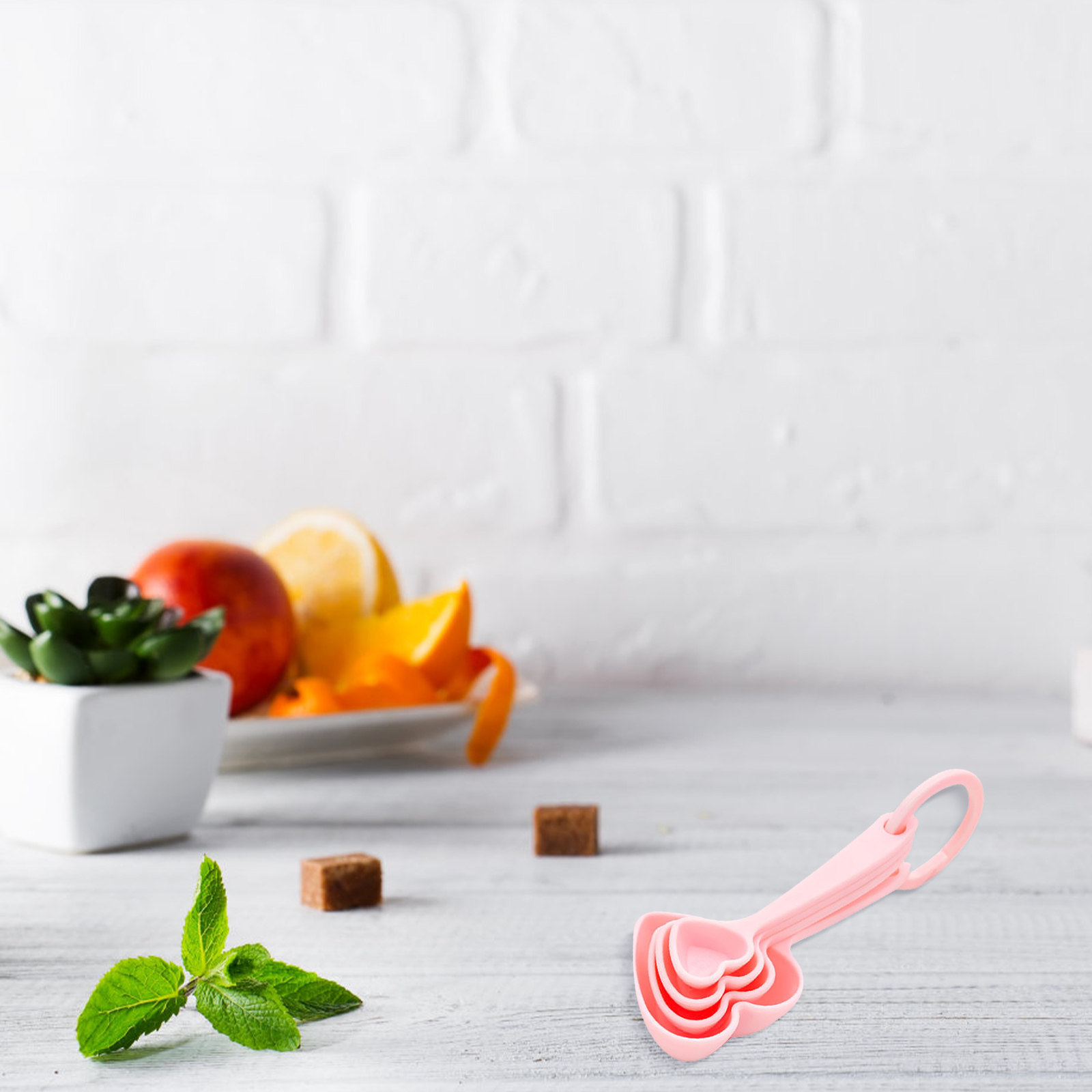 Herzförmiges Plastiklöffel-Set – Coffee Tea Spoon Bewertung und Preis