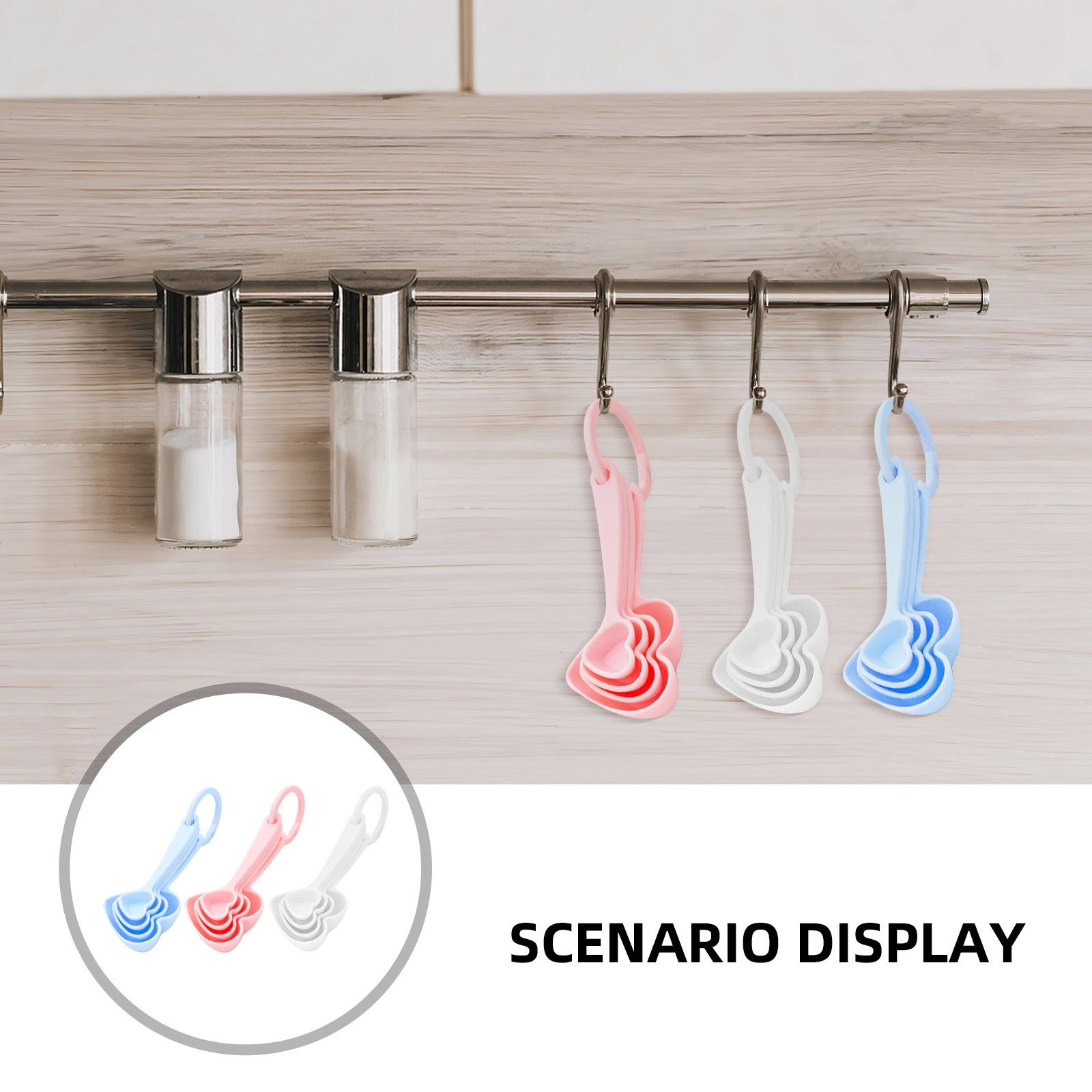 Herzförmiges Plastiklöffel-Set – Coffee Tea Spoon Bewertung und Preis